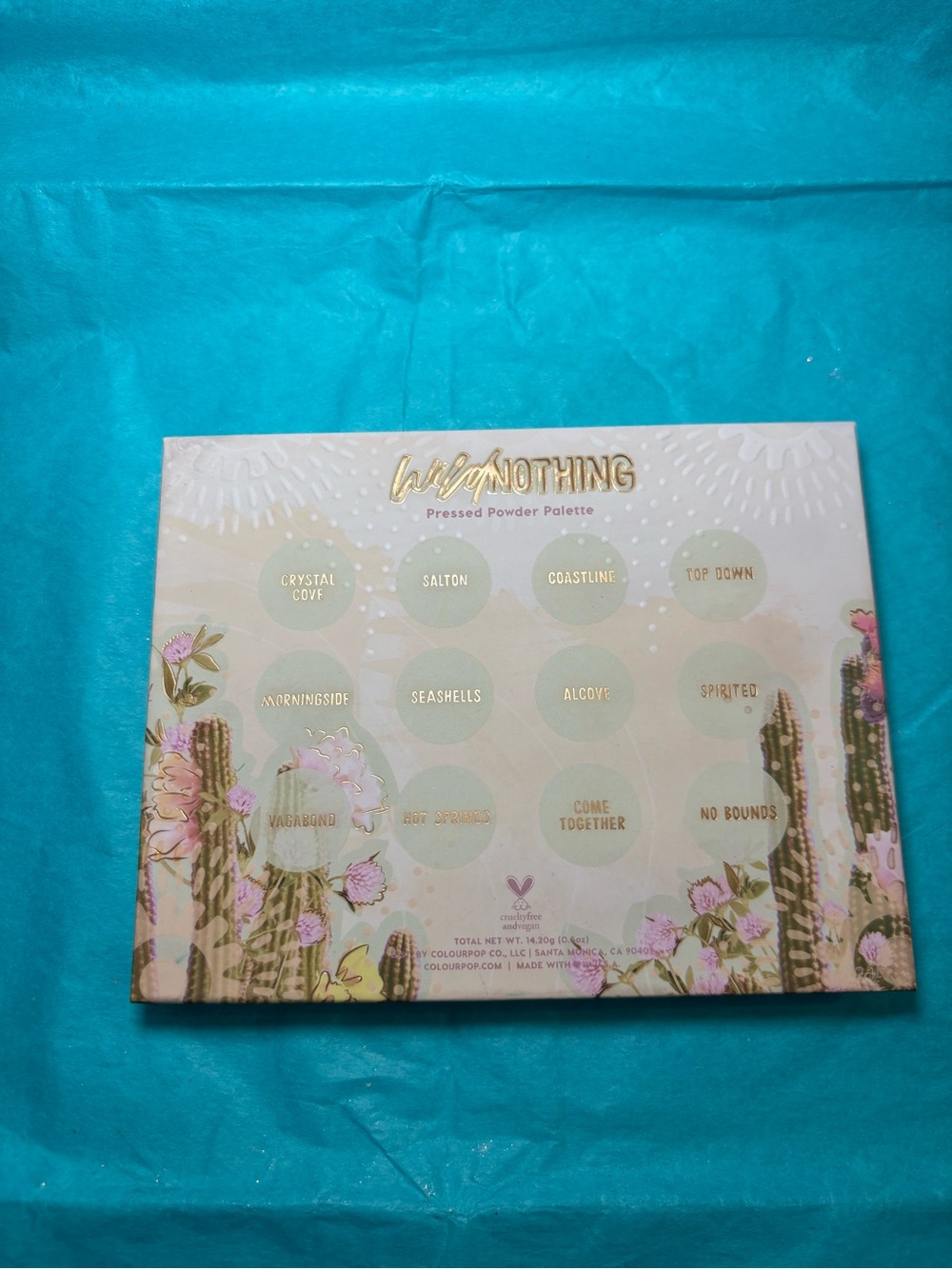 Colourpop Wild Nothing eyeshadow palette - Picture 4 of 4